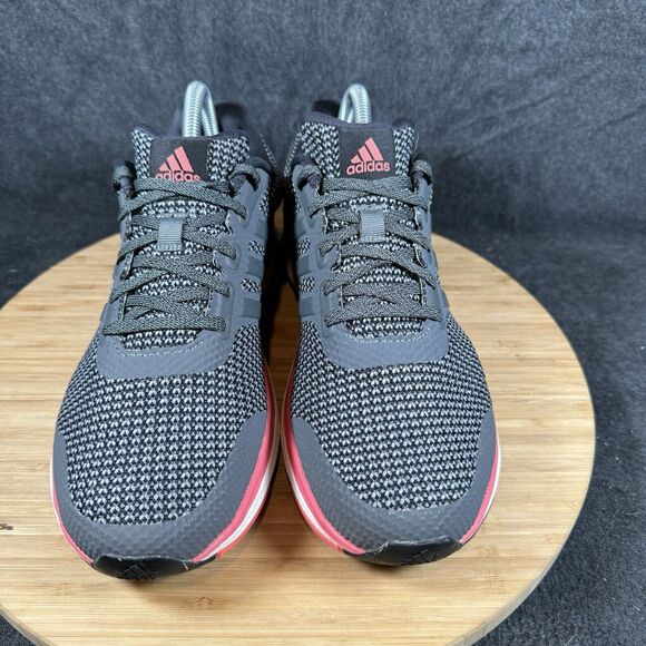 Adidas Bounce Women’s 9 Grey Sneaker Shoes Running Comfort AF4114 - Picture 2 of 8